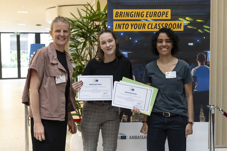 Photo 28 : LUX Audience Award 2025 - Youth Seminar with European Parliament Ambassador School teachers and students