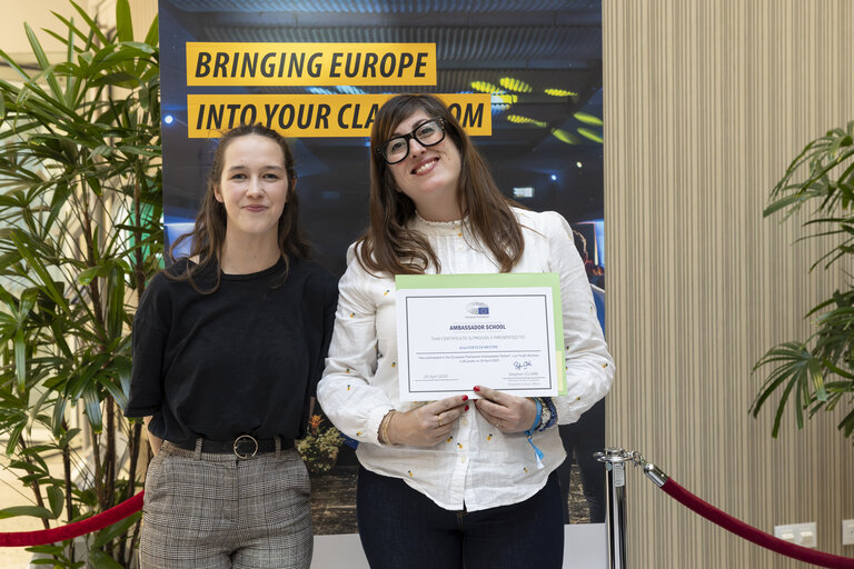 LUX Audience Award 2025 - Youth Seminar with European Parliament Ambassador School teachers and students