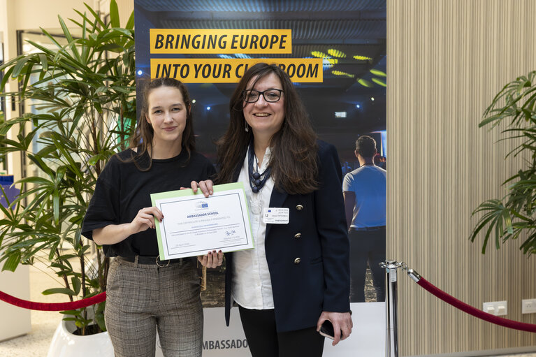 LUX Audience Award 2025 - Youth Seminar with European Parliament Ambassador School teachers and students