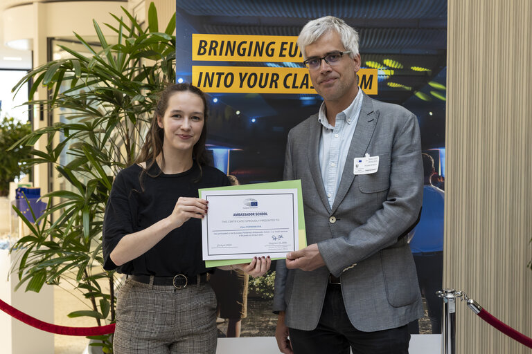 Photo 26 : LUX Audience Award 2025 - Youth Seminar with European Parliament Ambassador School teachers and students