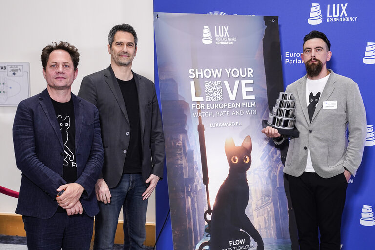 Photo 23: Press conference of  LUX Audience Award 2025 laureate