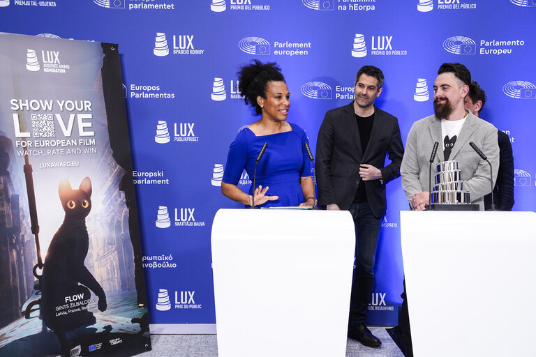 Photo 20: Press conference of  LUX Audience Award 2025 laureate