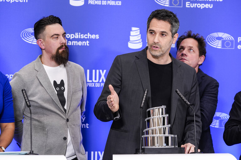 Photo 19: Press conference of  LUX Audience Award 2025 laureate