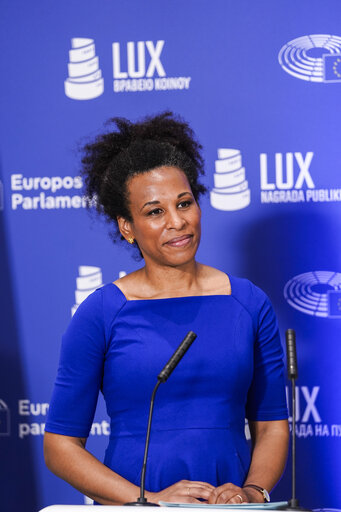 Press conference of  LUX Audience Award 2025 laureate