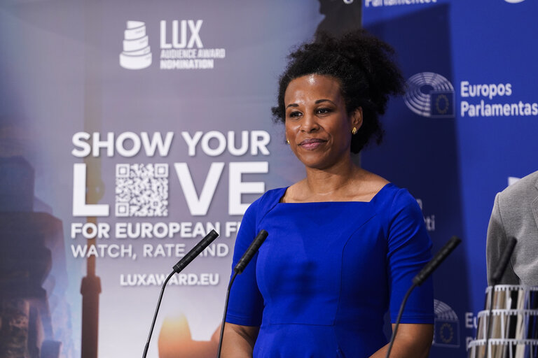 Press conference of  LUX Audience Award 2025 laureate