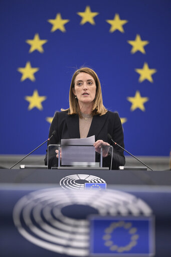 Fotografie 25: EP Plenary session - Resumption of session and order of business