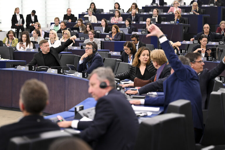 Fotografie 4: EP Plenary session - Resumption of session and order of business