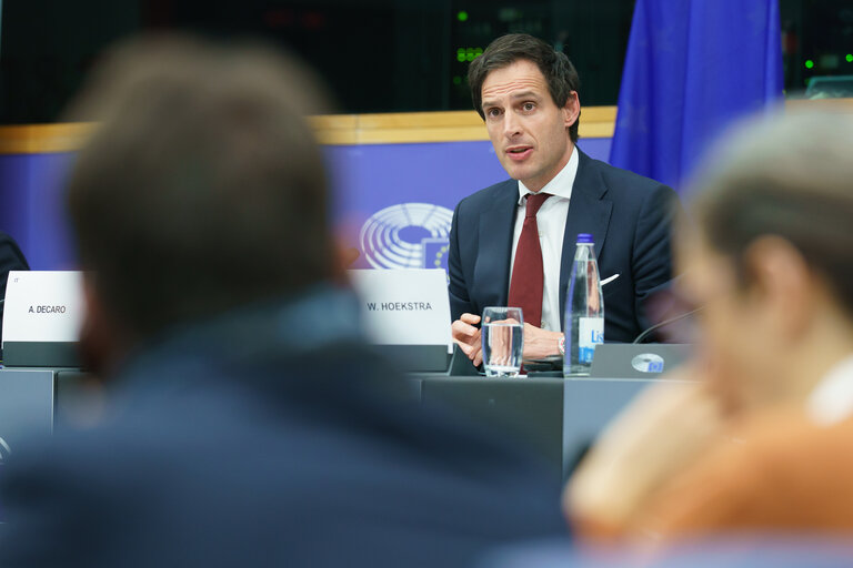 ENVI Extraordinary meeting - Exchange of views with Wopke Hoekstra, Commissioner for Climate, Net Zero and Clean Growth, as part of the structured dialogue