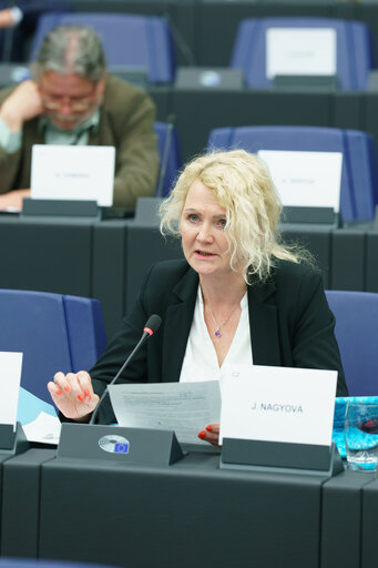 Foto 10: ENVI Extraordinary meeting - Exchange of views with Wopke Hoekstra, Commissioner for Climate, Net Zero and Clean Growth, as part of the structured dialogue