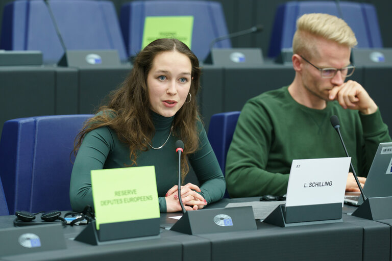Foto 4: ENVI Extraordinary meeting - Exchange of views with Wopke Hoekstra, Commissioner for Climate, Net Zero and Clean Growth, as part of the structured dialogue