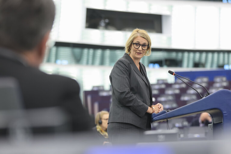 Fotografie 42: EP Plenary session - A unified EU response to unjustified US trade measures and global trade opportunities for the EU