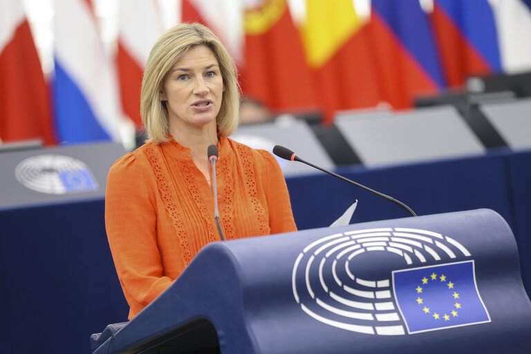 Fotografie 24: EP Plenary session - A unified EU response to unjustified US trade measures and global trade opportunities for the EU