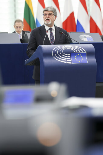 Fotografie 28: EP Plenary session - A unified EU response to unjustified US trade measures and global trade opportunities for the EU