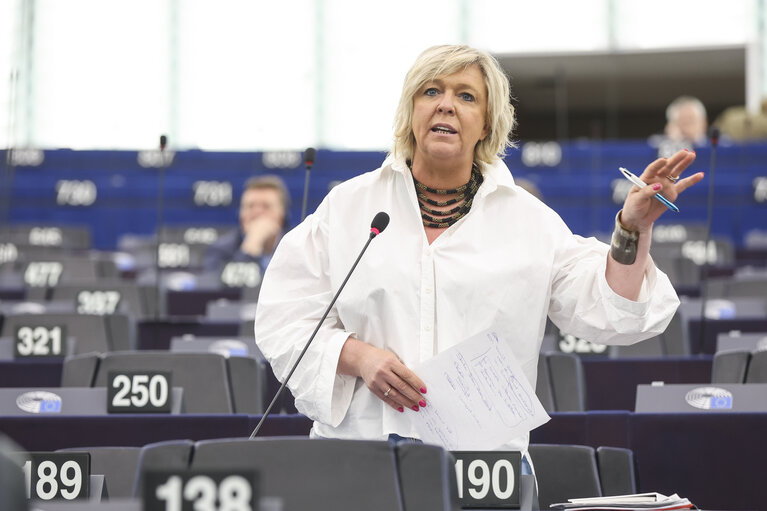 Fotografie 15: EP Plenary session - A unified EU response to unjustified US trade measures and global trade opportunities for the EU