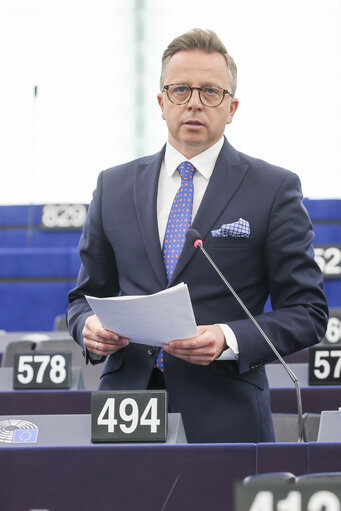 Fotografie 4: EP Plenary session - A unified EU response to unjustified US trade measures and global trade opportunities for the EU