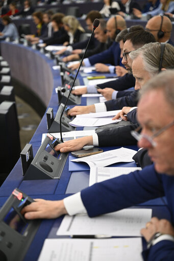 Foto 8: EP Plenary session - Voting session