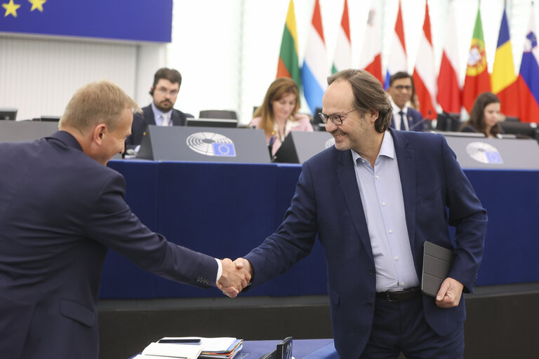Photo 16: EP Plenary session - A revamped long-term budget for the Union in a changing world