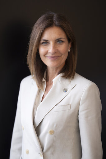 Alessandra MORETTI in the EP in Strasbourg