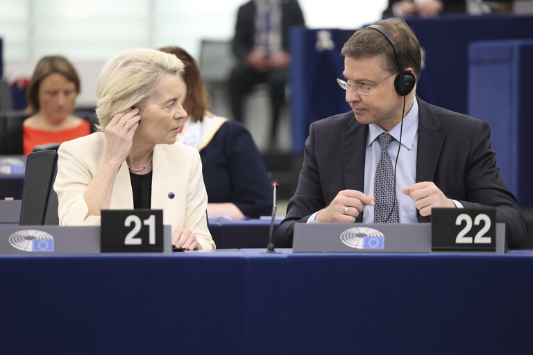 Fotografia 48: EP Plenary session - EU support for a just, sustainable and comprehensive peace in Ukraine