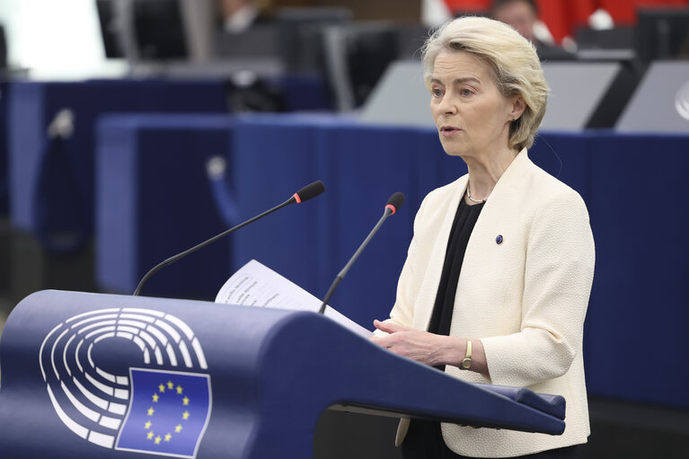 Fotografia 43: EP Plenary session - EU support for a just, sustainable and comprehensive peace in Ukraine