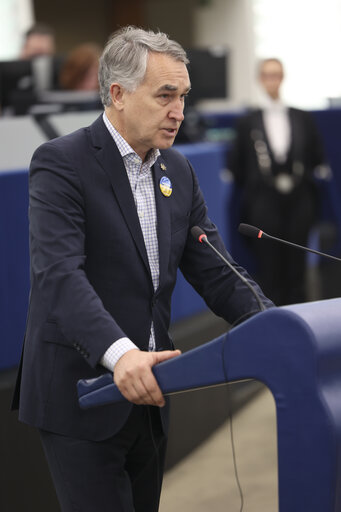 EP Plenary session - EU support for a just, sustainable and comprehensive peace in Ukraine