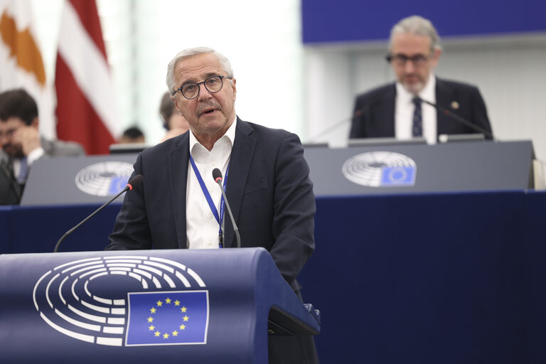 Fotografia 37: EP Plenary session - EU support for a just, sustainable and comprehensive peace in Ukraine