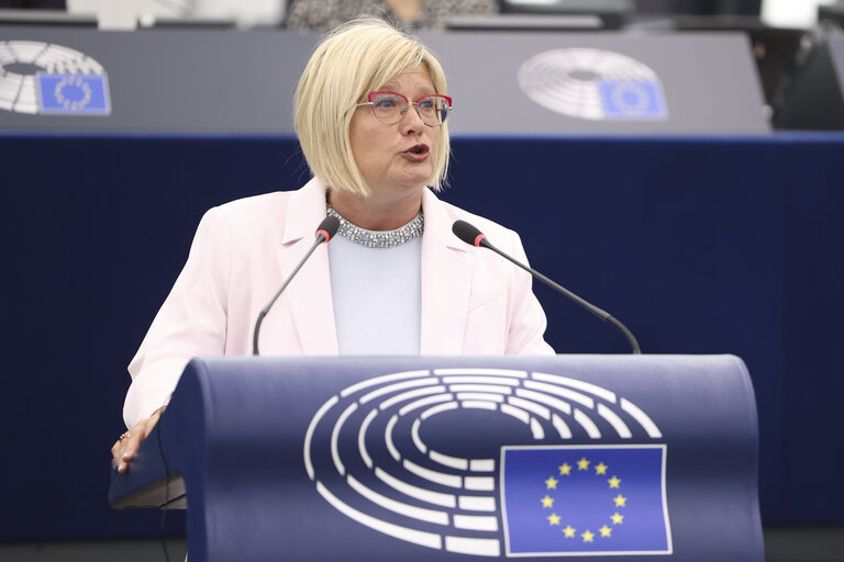 Fotografia 36: EP Plenary session - EU support for a just, sustainable and comprehensive peace in Ukraine