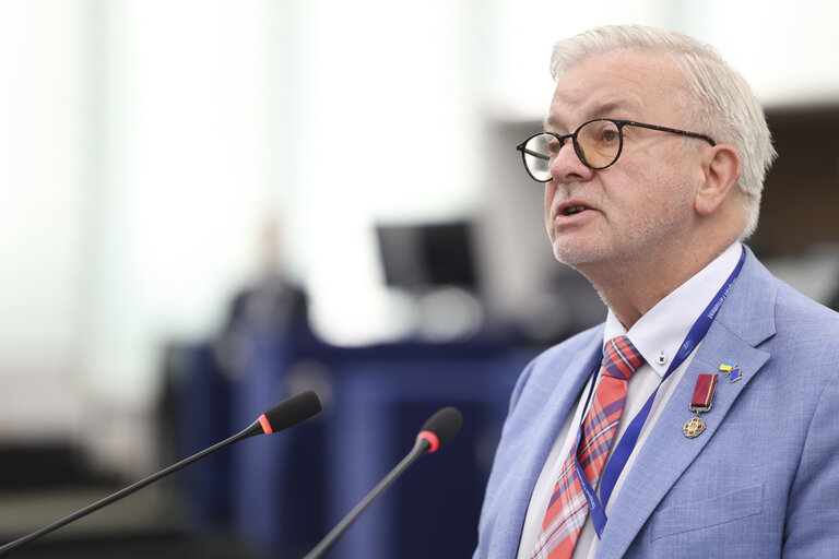 Fotografia 38: EP Plenary session - EU support for a just, sustainable and comprehensive peace in Ukraine