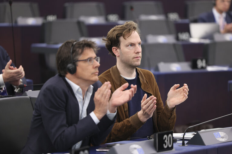 Fotografia 33: EP Plenary session - EU support for a just, sustainable and comprehensive peace in Ukraine