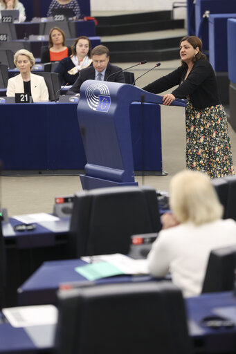 Fotografia 31: EP Plenary session - EU support for a just, sustainable and comprehensive peace in Ukraine