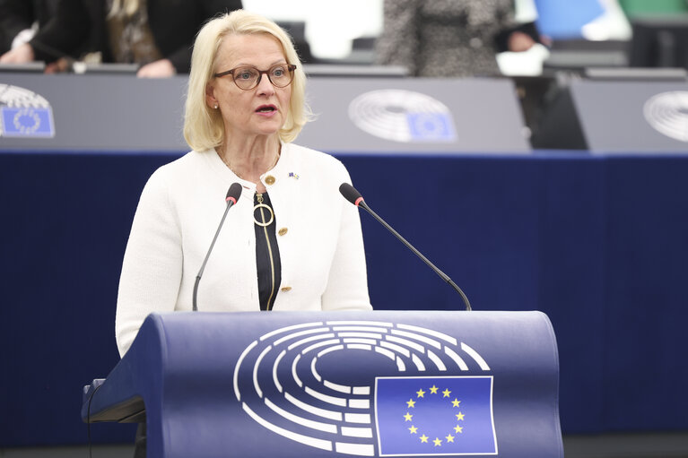 Fotografia 9: EP Plenary session - EU support for a just, sustainable and comprehensive peace in Ukraine