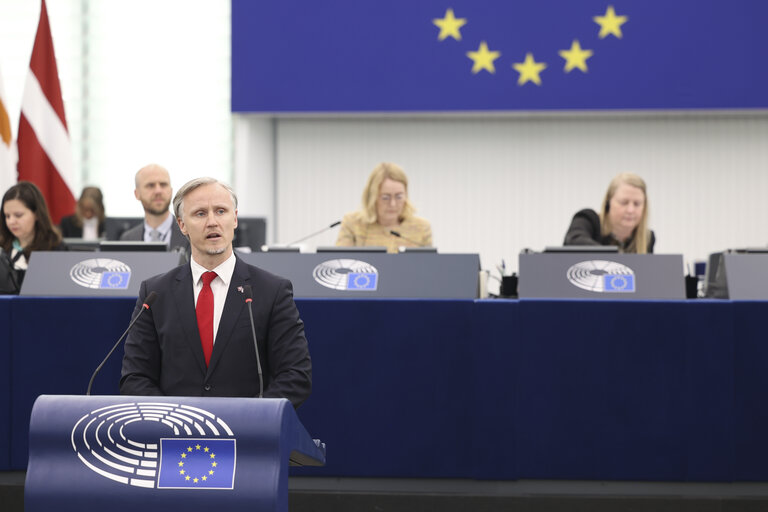 Billede 31: EP Plenary session - EU support for a just, sustainable and comprehensive peace in Ukraine