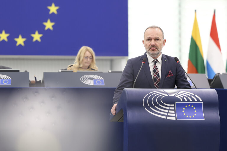 Billede 27: EP Plenary session - EU support for a just, sustainable and comprehensive peace in Ukraine