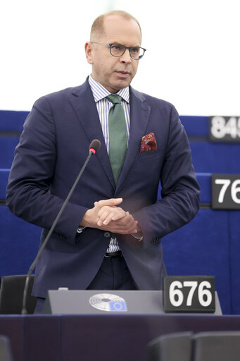 Billede 16: EP Plenary session - EU support for a just, sustainable and comprehensive peace in Ukraine