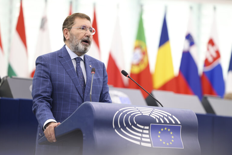 Billede 19: EP Plenary session - EU support for a just, sustainable and comprehensive peace in Ukraine