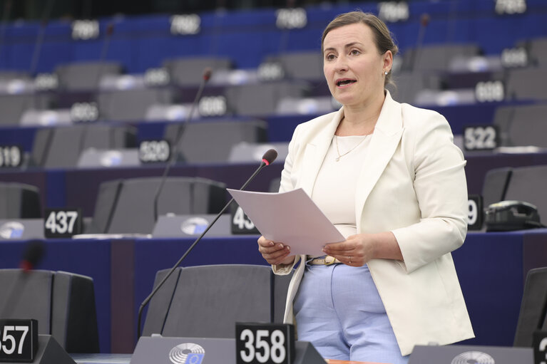 Billede 14: EP Plenary session - EU support for a just, sustainable and comprehensive peace in Ukraine