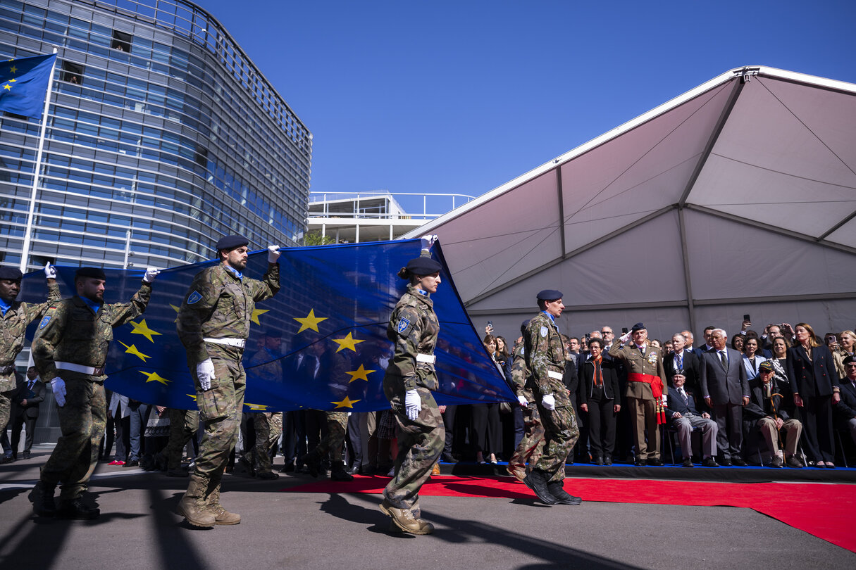 Commemoration of the 80th anniversary of the end of World War II in Europe - Wreath Laying Ceremony