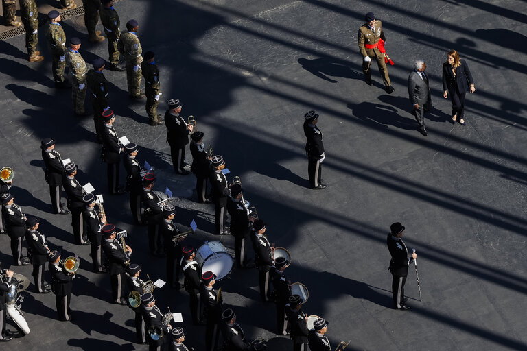 Photo 5: Commemoration of the 80th anniversary of the end of World War II in Europe - Wreath Laying Ceremony