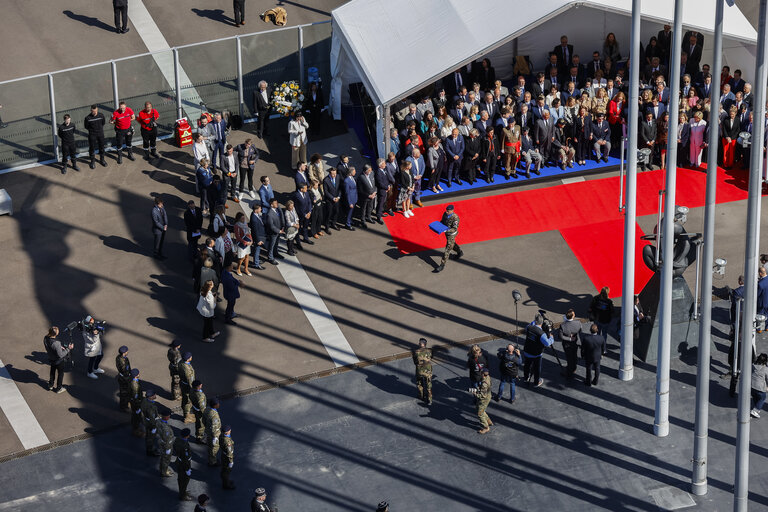 Photo 42: Commemoration of the 80th anniversary of the end of World War II in Europe - Wreath Laying Ceremony