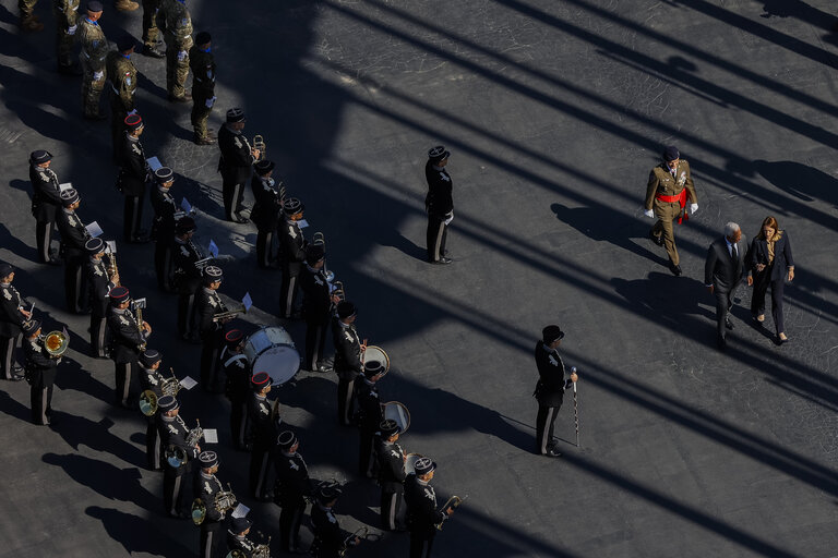 Photo 8: Commemoration of the 80th anniversary of the end of World War II in Europe - Wreath Laying Ceremony
