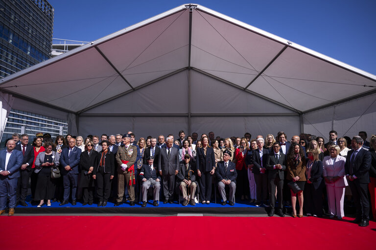 Photo 44: Commemoration of the 80th anniversary of the end of World War II in Europe - Wreath Laying Ceremony