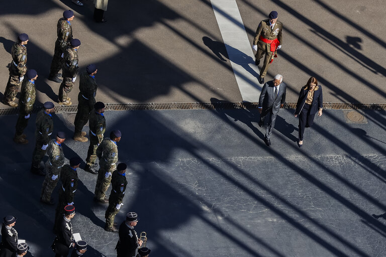 Photo 9: Commemoration of the 80th anniversary of the end of World War II in Europe - Wreath Laying Ceremony