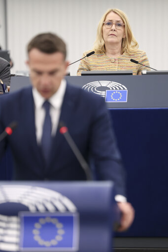 Billede 2: EP Plenary session - EU support for a just, sustainable and comprehensive peace in Ukraine