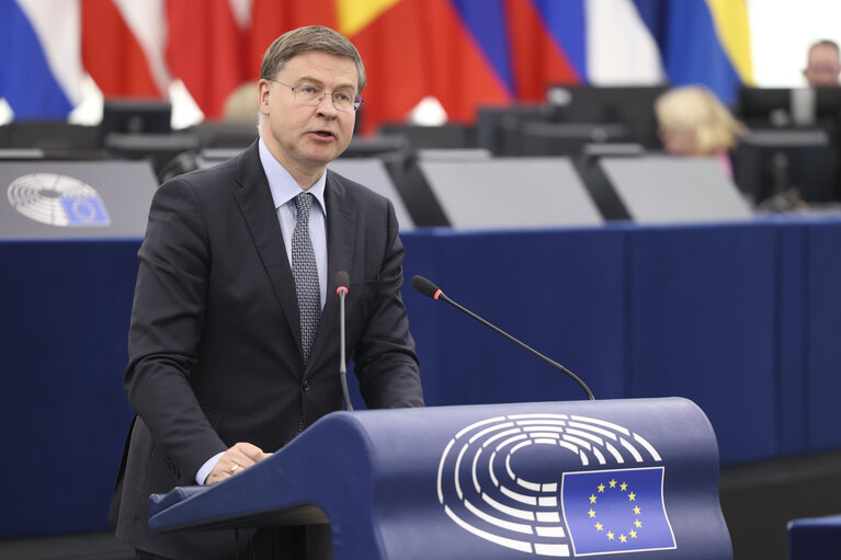 Billede 4: EP Plenary session - EU support for a just, sustainable and comprehensive peace in Ukraine