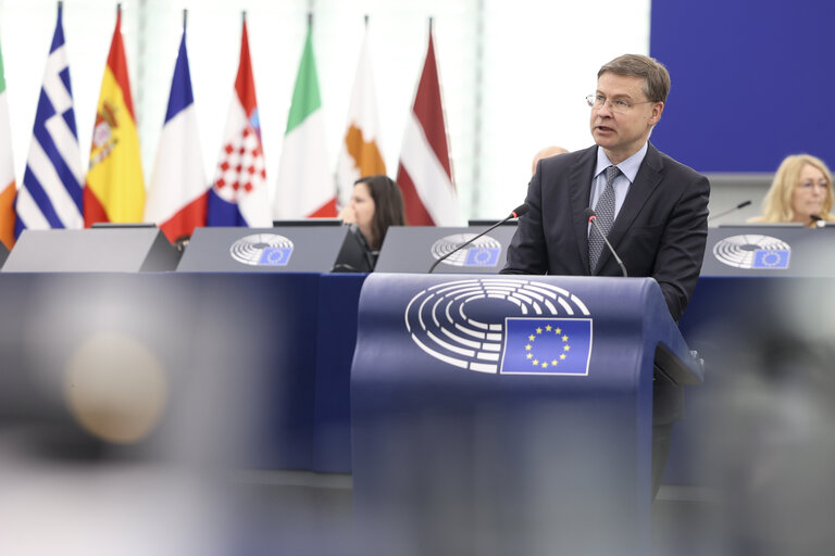 Billede 3: EP Plenary session - EU support for a just, sustainable and comprehensive peace in Ukraine