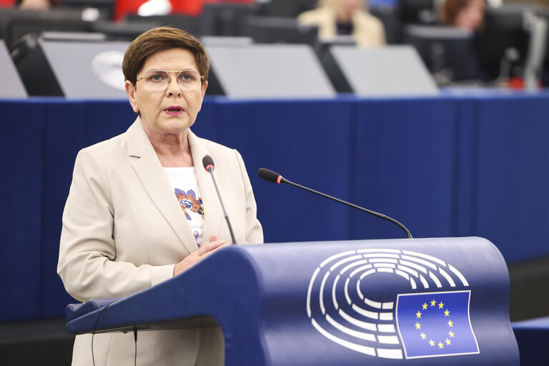 Fotografia 8: EP Plenary session - EU support for a just, sustainable and comprehensive peace in Ukraine