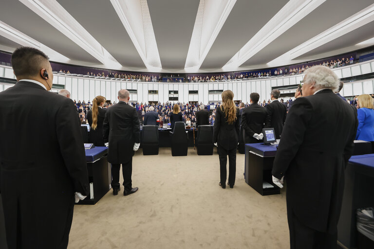 Foto 6: EP Plenary session - Commemoration 80th anniversary end of World War II in Europe