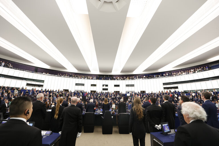 Foto 7: EP Plenary session - Commemoration 80th anniversary end of World War II in Europe