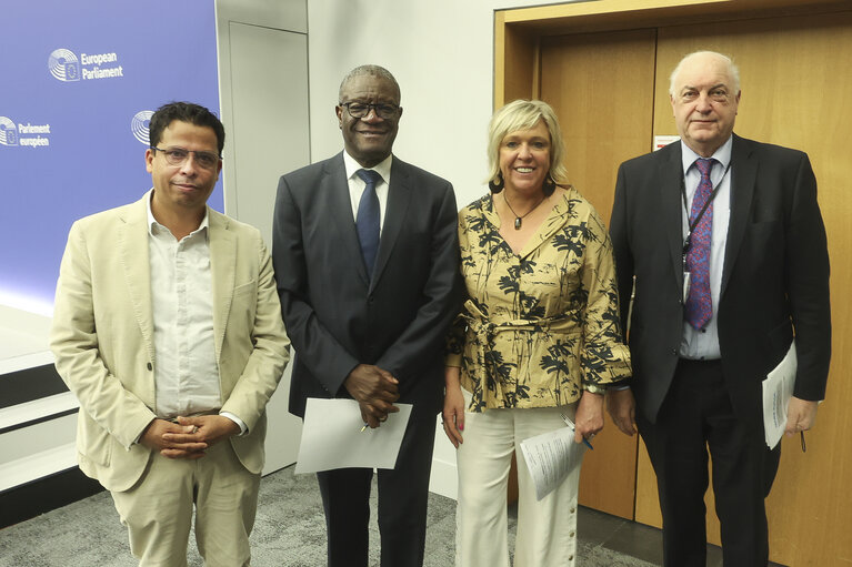 Press conference on combating sexual violence in the DRC and beyond