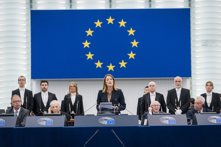 Photo 34: EP Plenary session - Commemoration 80th anniversary end of World War II in Europe